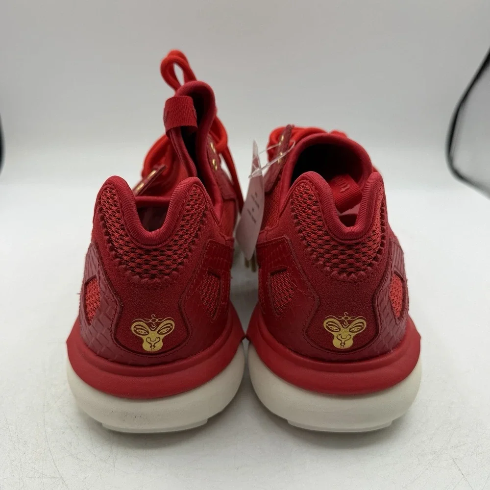 Adidas Tubular Runner Chinese New Year Shoes Mens Sz 11 Red Sneakers AQ2549‎